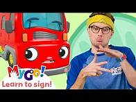 Video thumbnail for Learn Sign Language with Gecko's Garage! | Fiona's Super Siren | MyGo! | ASL for Kids