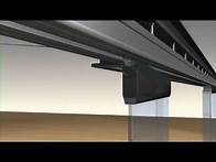 Video thumbnail for FRAMELESS GLASS WALL WITH AUTOMATIC DOOR