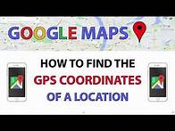 Video thumbnail for How To Find The GPS Coordinates Of Any Location Using Google Maps | Mobile | *2022*