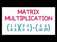 Video thumbnail for Matrix Multiplication