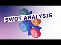Video thumbnail for SWOT Analysis: SWOT Analysis easy explained