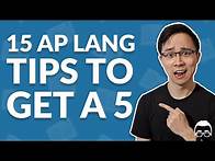 Video thumbnail for 15 AP English Language Tips: How to Get a 4 or 5 in 2022 | Albert