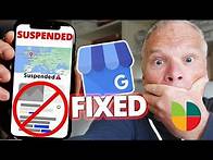 Video thumbnail for How to REACTIVATE Your Suspended Google Business Profile