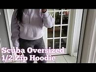 Video thumbnail for Lululemon Scuba Oversized 1/2 Zip Hoodie Review - Worth It?