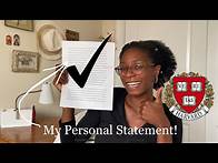 Video thumbnail for Reading My Statement of Purpose + Tips | Harvard Grad School