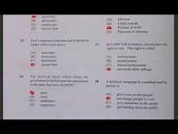 Video thumbnail for CSEC Social Studies Paper 1 May/June 2024| Multiple Choice