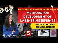 Video thumbnail for Methods of development of latent fingerprints | F5 | MSc, BSc, UGC-NET, CUET | Priyanshi Jain
