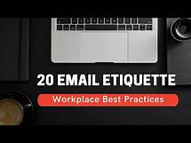 Video thumbnail for 20 Email Etiquette Best Practices for the Workplace