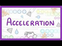 Video thumbnail for GCSE Physics - Acceleration