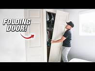 Video thumbnail for How To Install Bifold Doors For Your Closet! | DIY