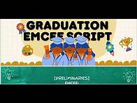Video thumbnail for EMCEE SCRIPT FOR KINDERGARTEN/DAYCARE MOVING UP 2024