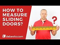 Video thumbnail for How to measure sliding doors correctly? Sliding doors installation complete guide