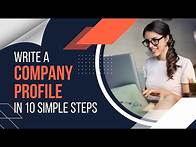 Video thumbnail for How to Write a Company Profile in 10 Simple Steps