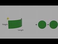 Video thumbnail for How to Calculate the Surface Area of Cylinder (3D Visual Explanation)
