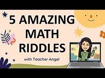 Video thumbnail for 5 AMAZING AND FUN MATH RIDDLES FOR KIDS AND TEENS|SET A|INTERESTING MATH RIDDLES|TEST YOUR IQ LEVEL