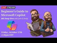 Video thumbnail for A beginner’s guide to Microsoft 365 Copilot