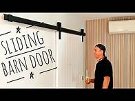 Video thumbnail for Install a Sliding Barn Door Modern