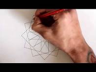 Video thumbnail for How to draw geometric design - full tutorial