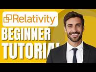 Video thumbnail for Relativity eDiscovery Tutorial | RelativityOne Legal Software Demo