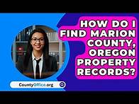 Video thumbnail for How Do I Find Marion County, Oregon Property Records? - CountyOffice.org