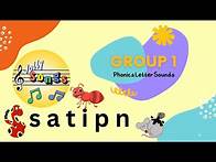 Video thumbnail for 🎧Jolly Phonics Group 1 Sound Reading Practice 🎤 Letter Sound Songs