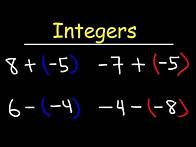 Video thumbnail for Adding and Subtracting Integers Using a Simple Method