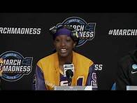 Video thumbnail for LSU Sweet 16 Postgame Press Conference - 2024 NCAA Tournament