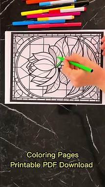 Video thumbnail for Colorful Floral Designs | 100 Printable Coloring Pages
