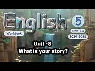 Video thumbnail for 5th standard English term 3 unit 8 what is your story workbook answers 2024 2025