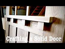 Video thumbnail for How I build a Solid Wood Entry Door