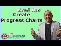 Video thumbnail for Create Progress Charts in Microsoft Excel to monitor progress based on percentage