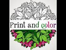 Video thumbnail for Amazingly Exquisite Free Printable Coloring Pages of Flowers