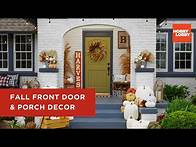Video thumbnail for Fall Front Door & Porch Decor | Hobby Lobby®