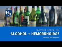 Video thumbnail for Does Alcohol Cause Hemorrhoids? - Alcohol and Hemorrhoids Guide