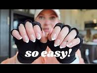 Video thumbnail for EASY FRENCH TIP NAILS | gel x method using BTArtbox nail tips