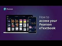 Video thumbnail for How to access your Pearson eTextbook