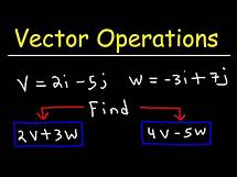 Video thumbnail for Vector Operations - Adding and Subtracting Vectors