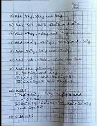 Video thumbnail for CBSE - Grade 7 - Algebraic Expressions - Worksheet (RDS)