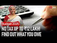 Video thumbnail for New Income Tax Slabs: Who Pays What in Budget 2025?