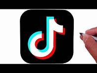 Video thumbnail for How To Draw the TikTok Logo