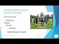 Video thumbnail for ISO 9001:2015 Essentials Part 2