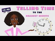 Video thumbnail for Telling Time To The Nearest Minute