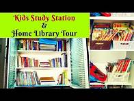 Video thumbnail for Books Organization - Study station for kids - 7 Great Tips to setup a Home Library