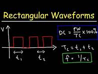 Video thumbnail for Duty Cycle, Pulse Width & Frequency - Rectangular and Square Waves