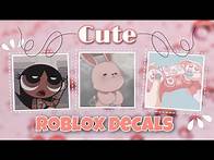 Video thumbnail for 20 Cute Roblox Decals WITH Decal ID🌸 (for your Royale High Journal)🤍