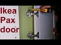 Video thumbnail for Ikea Pax wardrobe door - assembly and adjustment