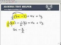 Video thumbnail for Master How To Solve Equations with Fractions