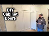 Video thumbnail for How to Build Custom Shaker Style Cabinet Doors | Every Step!