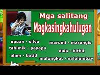 Video thumbnail for MGA SALITANG MAGKASINGKAHULUGAN | FILIPINO LESSON | SYNONYMS