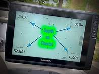 Video thumbnail for Garmin quick tip: How to Display depth reading on your charts!